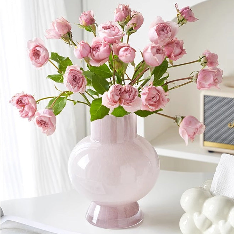 Colored Glass Vase
