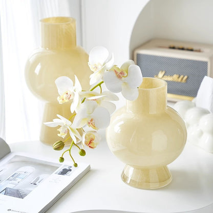 Colored Glass Vase