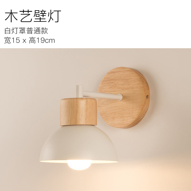 Nordic Wood Wall Light