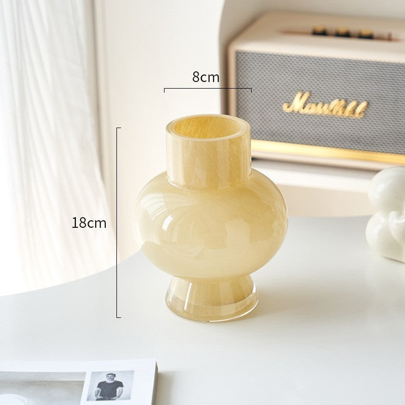Colored Glass Vase