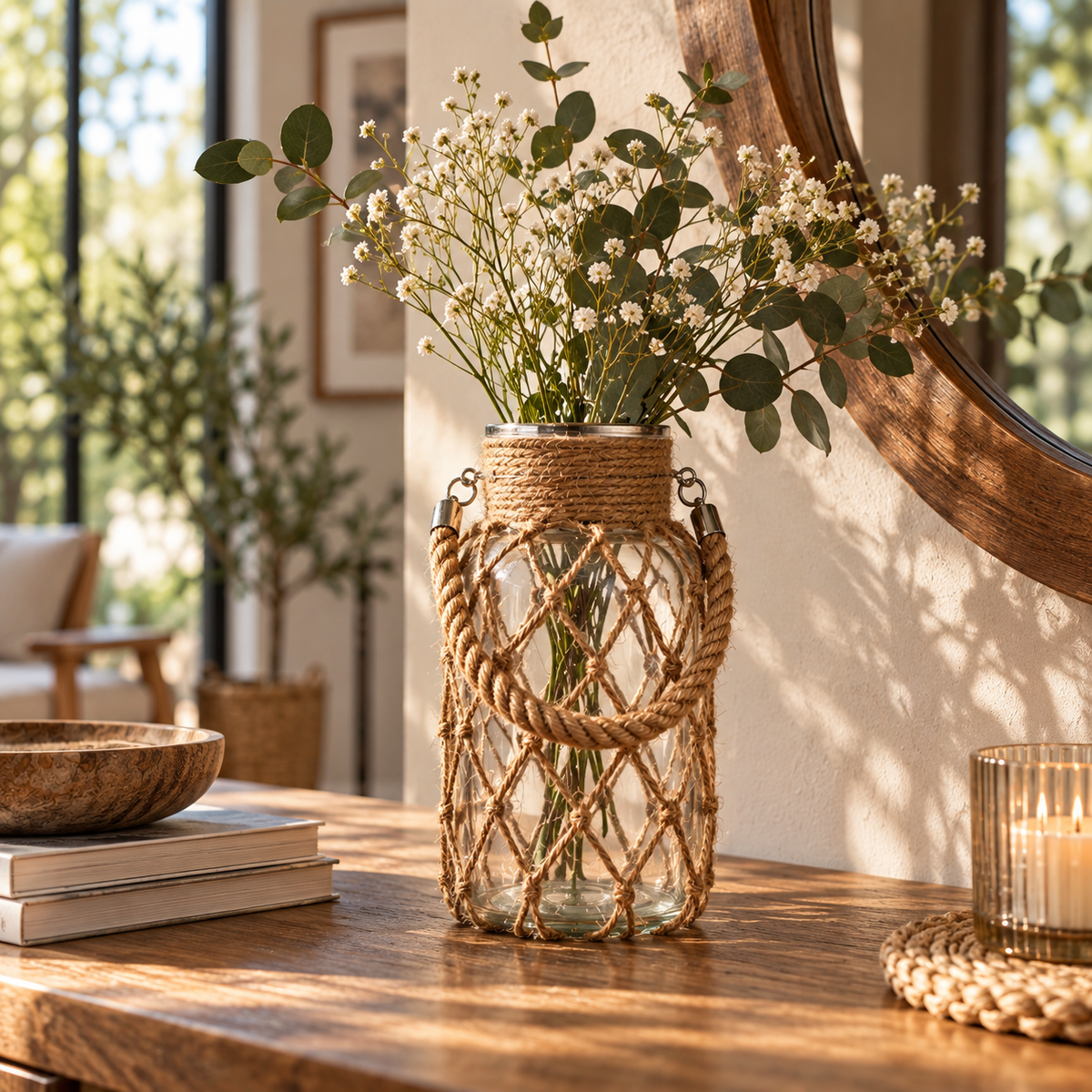 Hanging Glass Vase, view 7