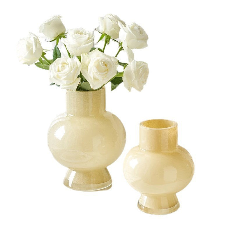 Colored Glass Vase