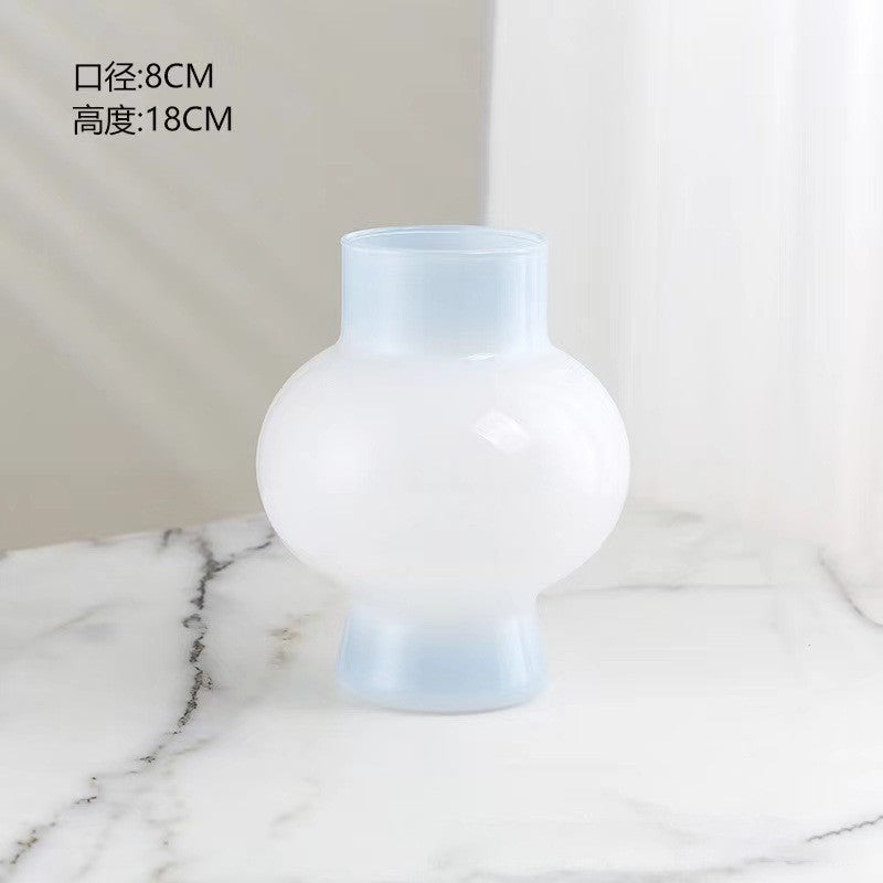 Colored Glass Vase