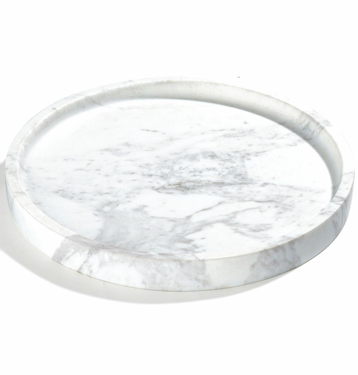 Round Marble Tray