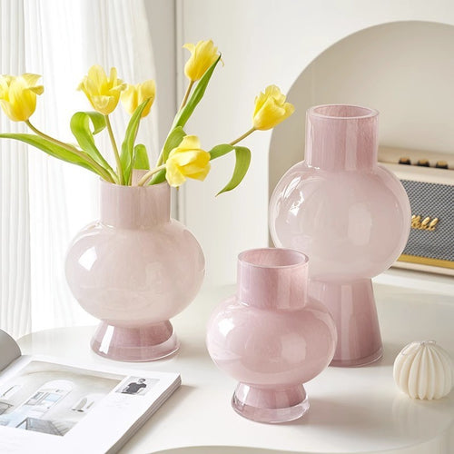 Colored Glass Vase
