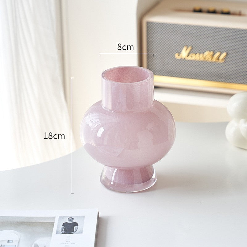 Colored Glass Vase