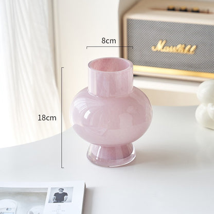 Colored Glass Vase