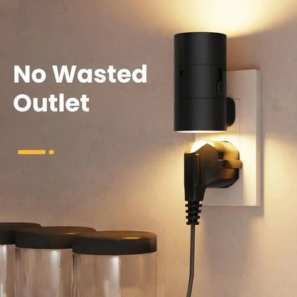 Luno Cylindrical LED Night Light, view 3