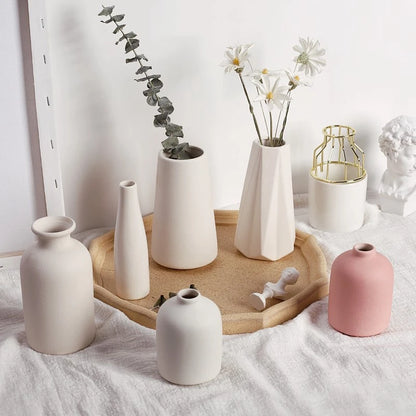 White Ceramic Vase
