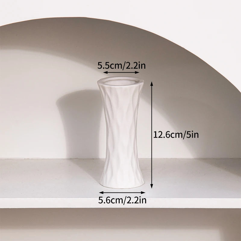 White Ceramic Vase