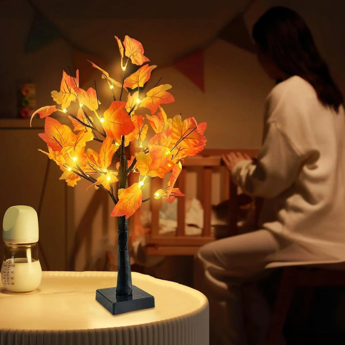 Black Birch LED Tree Lamp, view 3