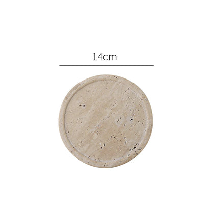 Travertine Stone Vanity Tray, view 10