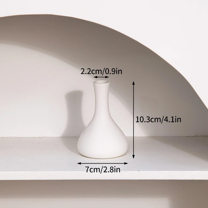 White Ceramic Vase