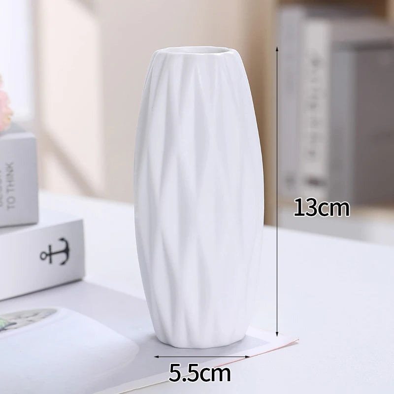 White Ceramic Vase