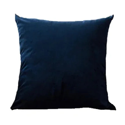 Velvet Cushion Cover with multiple color options.