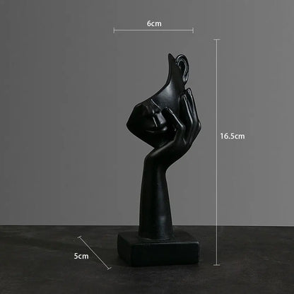 Nordic Resin Abstract Statue