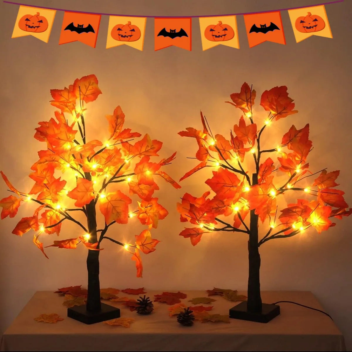 Black Birch LED Tree Lamp, view 1