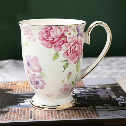 Bone china coffee cup, view 10