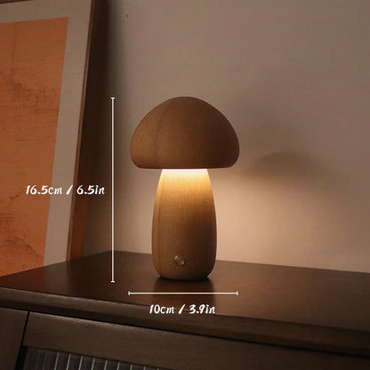 Wooden Mushroom Light, view 8