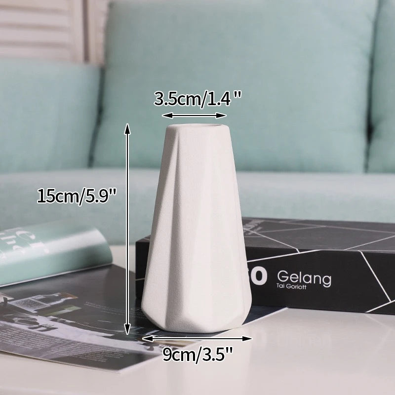 White Ceramic Vase