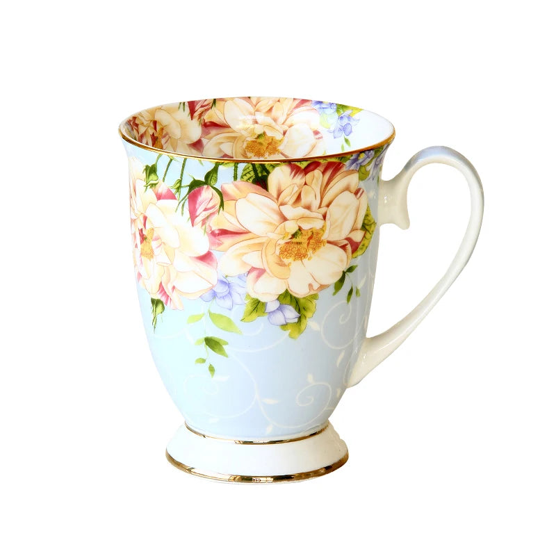 Bone china coffee cup, view 9