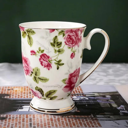 Bone china coffee cup, view 5