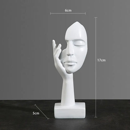 Nordic Resin Abstract Statue