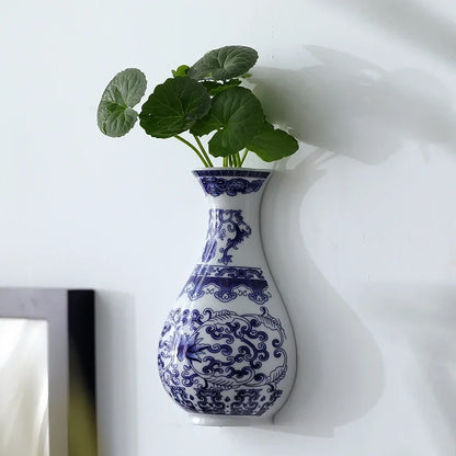Porcelain Wall Vase, view 4