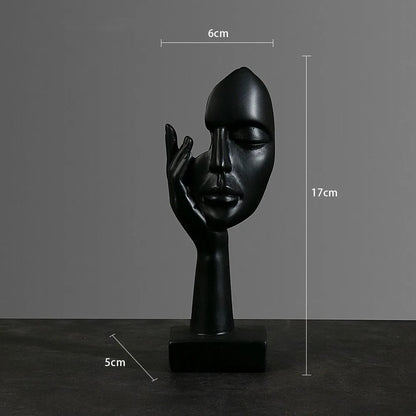 Nordic Resin Abstract Statue