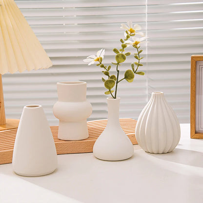 White Ceramic Vase