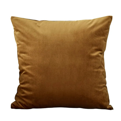 Velvet Cushion Cover with multiple color options.