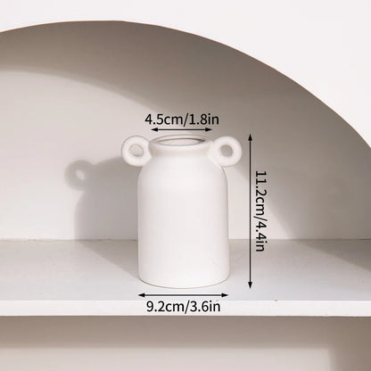 White Ceramic Vase