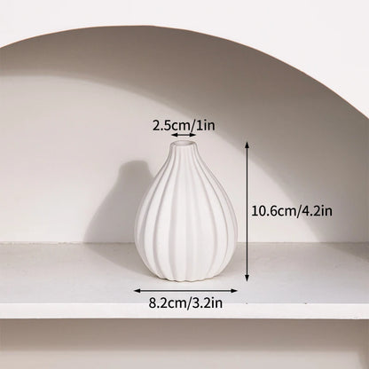 White Ceramic Vase