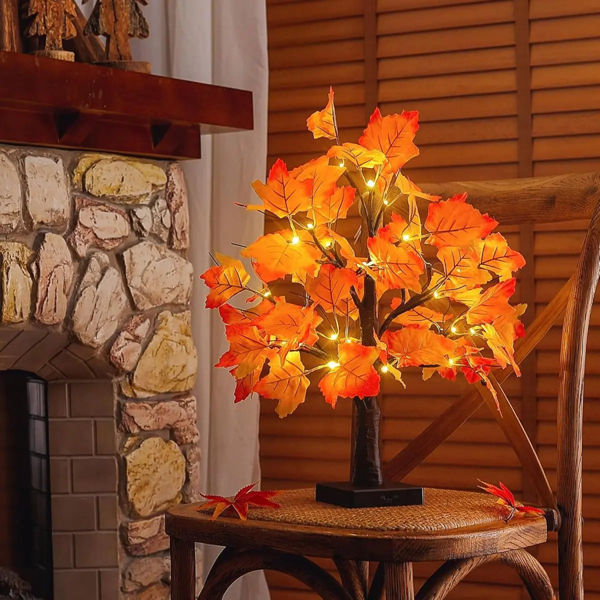 Black Birch LED Tree Lamp, view 2