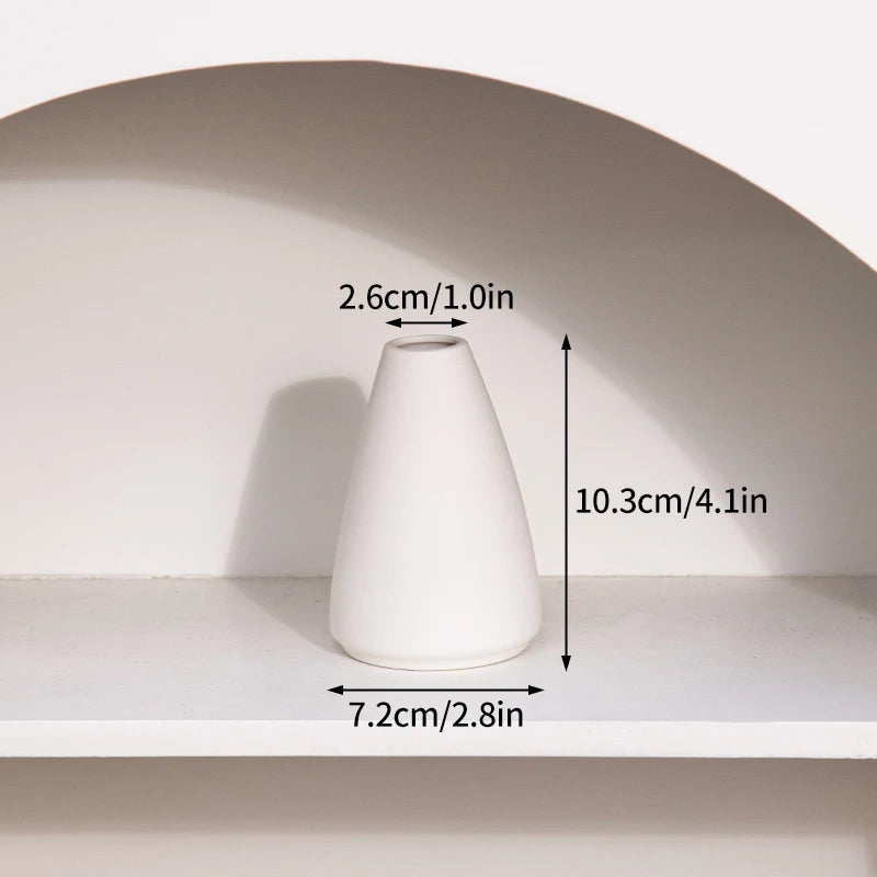 White Ceramic Vase