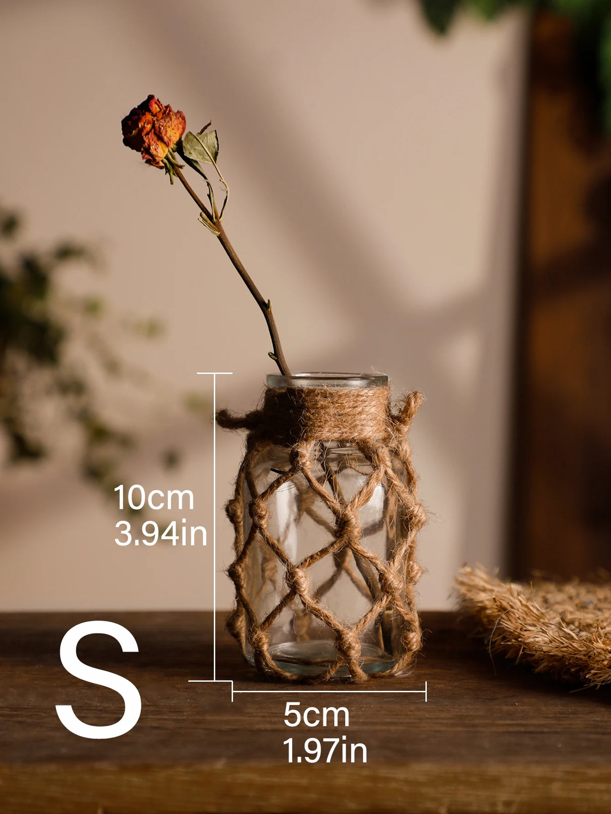 Hanging Glass Vase, view 11