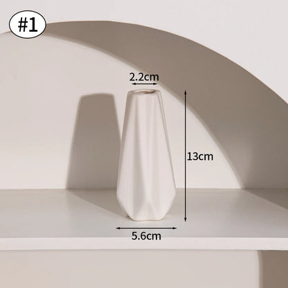 White Ceramic Vase