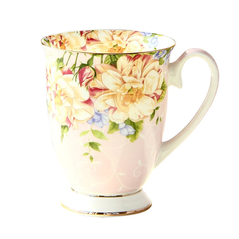 Bone china coffee cup, view 6