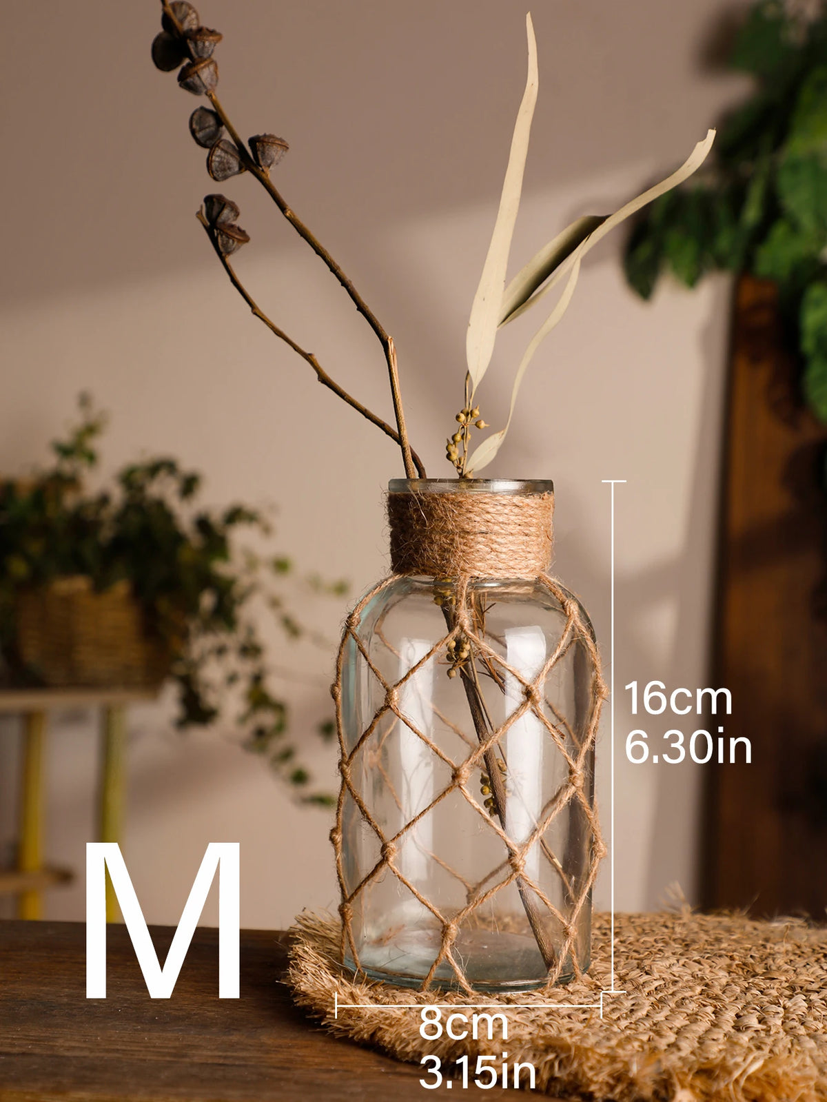 Hanging Glass Vase, view 9