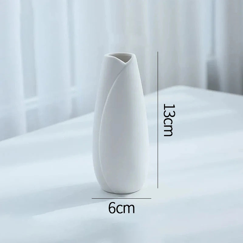 White Ceramic Vase
