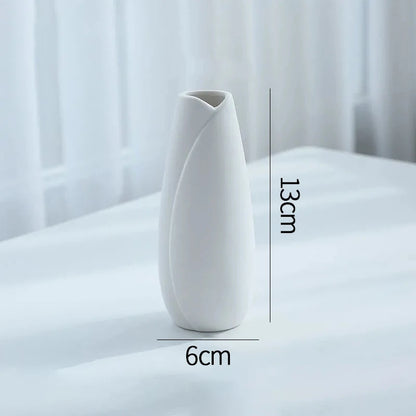White Ceramic Vase