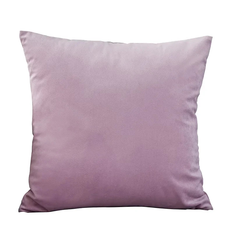 Velvet Cushion Cover with multiple color options.