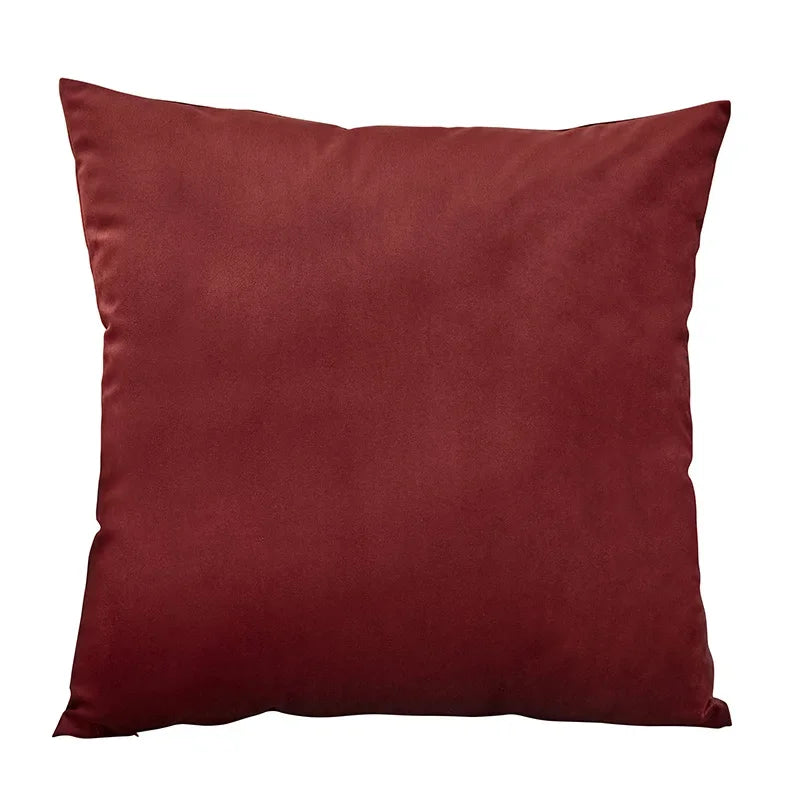 Velvet Cushion Cover with multiple color options.