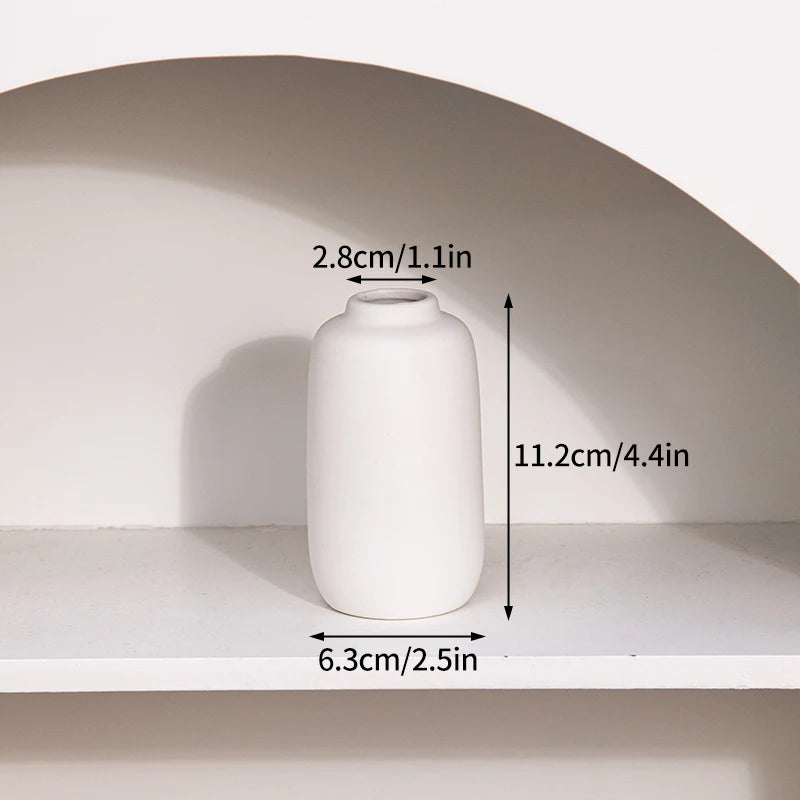 White Ceramic Vase