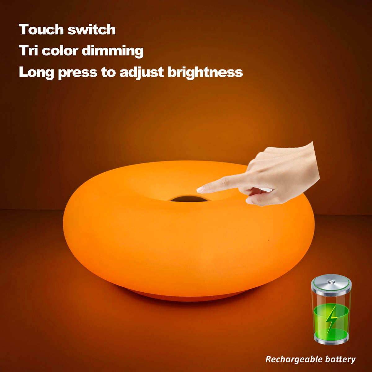 Anello Doughnut LED Table Lamp