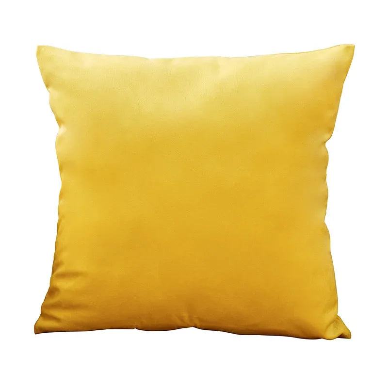Velvet Cushion Cover with multiple color options.