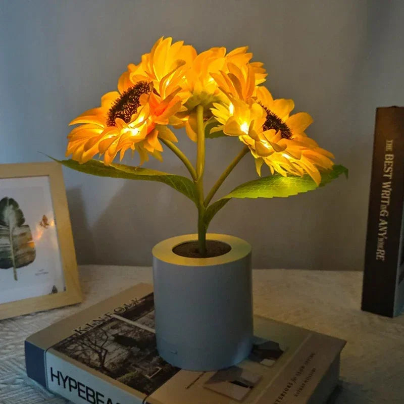 Solis Sunflower LED Night Light, view 1