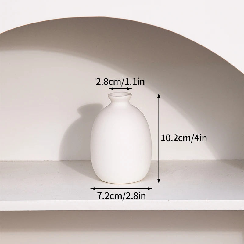 White Ceramic Vase