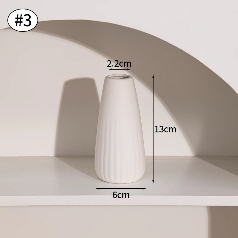 White Ceramic Vase