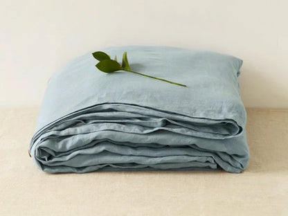 Stone-Washed Linen Flat Sheet, view 9